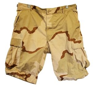 US Military Desert Camo Cargo Shorts Large Regular 3 Color Ripstop Tactical 37W